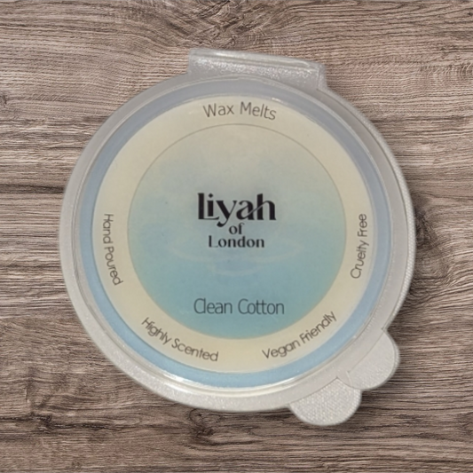 Clean Cotton Wax Melt Clamshell