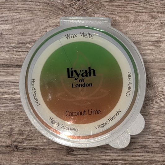 Coconut Lime Wax Melt Clamshell