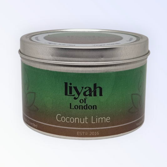 Coconut Lime Small Candle Tin