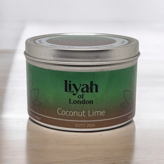 Coconut Lime Candle Tin