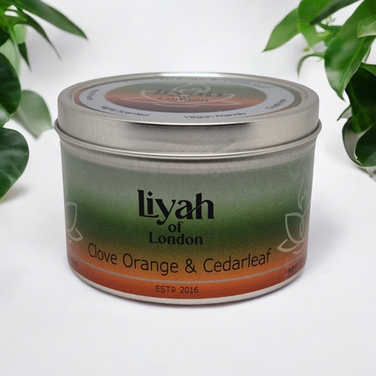 Clove Orange & Cedarleaf Candle Tin